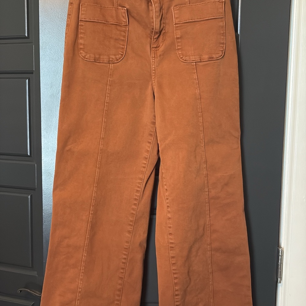 Women's rust sailor jeans - Lauren Conrad - size 12